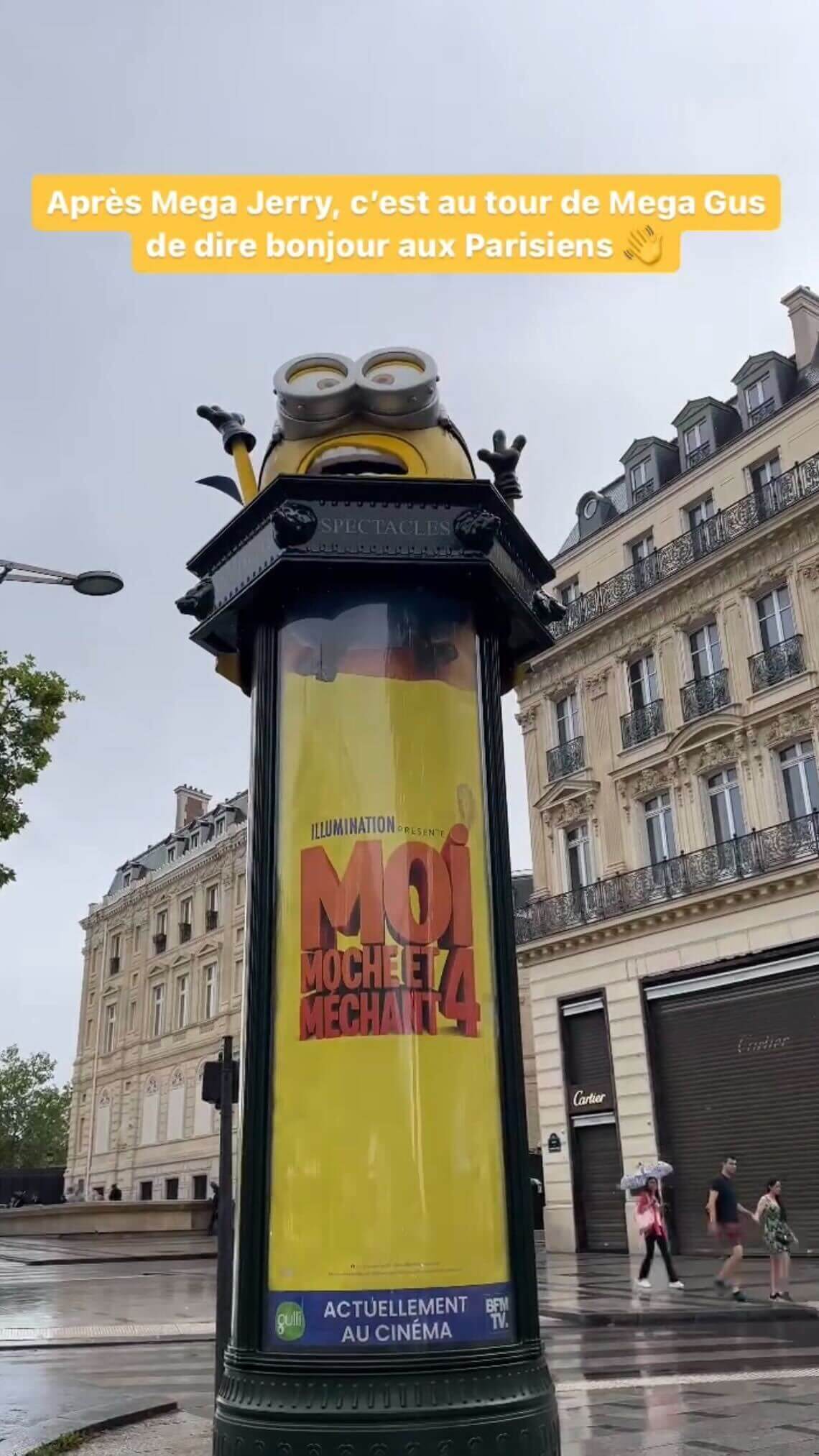 Invasion of Minions in Paris